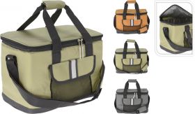 Geanta frigorifica XQmax 18 L, 36x22x24.5 cm, poliester 600D, verde