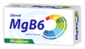 ZDROVIT MANGEZIU + VIT B6 50 COMPRIMATE