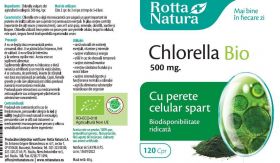 CHLORELLA 500MG Eco-Bio 120CPR - ROTTA NATURA