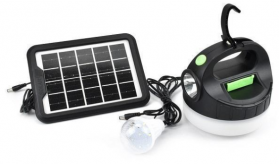 Kit solar GDPlus GD-P20 (P70) cu lampa multifunctionala