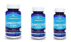 GINKGO 120 STEM, Herbagetica 30 capsule
