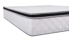 Saltea cu arcuri SomnART FERMO 180x200, înălțime 30 cm, superortopedica, husă matlasată, duritate extra ferma