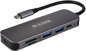 D-Link D-LINK DUB-2325/E 5in1 USB-C Hub with Card Reader (DUB-2325/E)