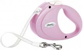 Lesa Flexi Puppy Banda XS : 2M/12kg, Roz, 12306