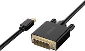 Cablu video Orico Mini DisplayPort Male - DVI Male, 2m, negru