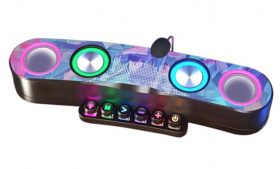 Boxa Bluetooth gaming Q YX800 cu LED RGB