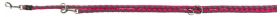 Lesa Coarda Cavo Reglabila 2 m/12 mm, Fucsia/Grafit, 143511