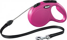 Lesa Flexi Snur Classic M 5 m /20kg Pink 11796