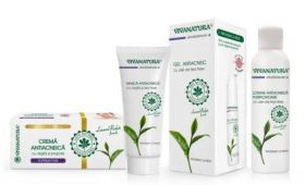 Pachet Antiacneic Crema + Masca + Lotiune + Gel - VIVANATURA