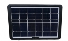 Panou solar portabil, pentru incarcare telefoane USB 8W/6V