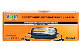 RECONDITIONAT Redresor încărcător automat 12-24V LCD 10A VOLT POLSKA