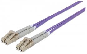 Intellinet 750875 cabluri din fibră optică 1 m LC OM4 Violet (750875)
