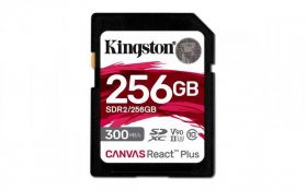 Card memorie Kingston SDXC Canvas React Plus Clasa 10 UHS-II 256GB