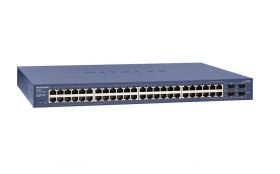 Netgear NETGEAR GS748T Gestionate L2+ Gigabit Ethernet (10/100/1000) Albastru (GS748T-500EUS)