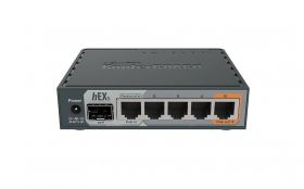 mikrotik Mikrotik hEX S router cu fir Gigabit Ethernet Negru (RB760IGS)