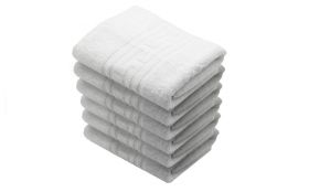 Set 6 prosoape fata Hotel Royal Line Somnart, 50x90 cm, 100% bumbac, 550 GSM