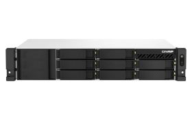 qnap QNAP TS-873AEU-4G NAS & servere de stocare a datelor Cabinet metalic (2U) Ethernet LAN Negru V1500B (TS-873AEU-4G)