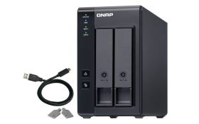 qnap QNAP TR-002 carcasă disc memorie Cutie protecție HDD/SSD Negru 2.5/3.5' (TR-002)