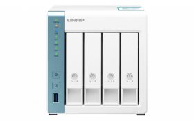 qnap QNAP TS-431K NAS & servere de stocare a datelor Tower Ethernet LAN Alb Alpine AL-214 (TS-431K)