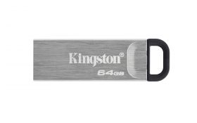Kingston Technology DataTraveler Kyson memorii flash USB 64 GB USB Tip-A 3.2 Gen 1 (3.1 Gen 1) Argint (DTKN/64GB)