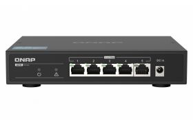 qnap QNAP QSW-1105-5T switch-uri Fara management Gigabit Ethernet (10/100/1000) Negru (QSW-1105-5T)