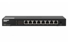 qnap QNAP QSW-1108-8T switch-uri Fara management 2.5G Ethernet (100/1000/2500) Negru (QSW-1108-8T)