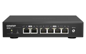 qnap QNAP QSW-2104-2T switch-uri Fara management 2.5G Ethernet (100/1000/2500) Negru (QSW-2104-2T)