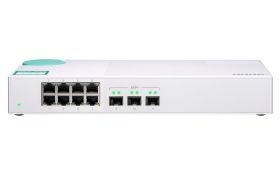 qnap QNAP QSW-308S switch-uri Fara management Gigabit Ethernet (10/100/1000) Alb (QSW-308S)