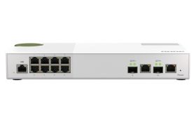 qnap QNAP QSW-M2108-2C switch-uri Gestionate L2 2.5G Ethernet (100/1000/2500) Gri, Alb (QSW-M2108-2C)