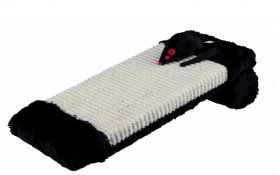 Sisal Pe Rola cu Jucărie 15x35 cm Negru 4303