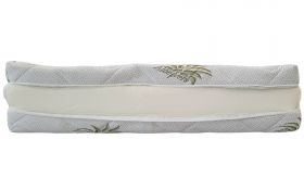 Husa saltea 120x200x25, Aloe Vera, matlasata, lavabila, detasabila, cu fermoar 4 laturi