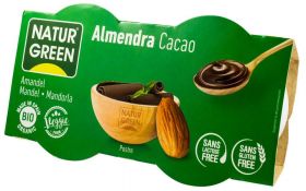 Desert de migdale cu cacao, eco-bio, 2x125g - Natur Green