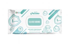 Record Clorhexidina, șervețele umede, câini și pisici, antibacteriene, multifuncționale, 40buc