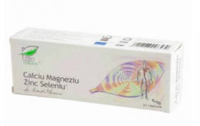 Calciu Magneziu Zinc Seleniu 150cps, 60cps si 30cps - MEDICA 60 capsule