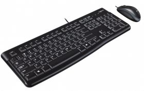 logitech NL Logitech MK120 Wired Desktopset US Layout (920-002562)