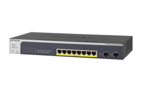 Netgear NETGEAR GS510TPP Gestionate L2/L3/L4 Gigabit Ethernet (10/100/1000) Power over Ethernet (PoE) Suport Negru (GS510TPP-100EUS)