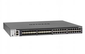 Netgear NETGEAR M4300-24X24F Gestionate L2/L3/L4 10G Ethernet (100/1000/10000) 1U Negru (XSM4348S-100NES)