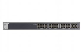 Netgear NETGEAR XS728T Gestionate L2+/L3 10G Ethernet (100/1000/10000) Negru (XS728T-100NES)