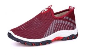 Adidași alunecați pentru femei burgundy 35,5