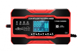 Redresor auto Q DP1210 Inteligent Digital Baterie Auto Smart rosu