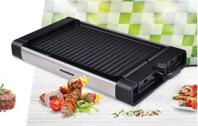 Grill electric, Heinner, 1800 W, 41x26 cm, negru