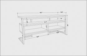 Comoda TV, Retricy, Merrion, 110x35x49.9 cm, PAL, Alb / Antracit