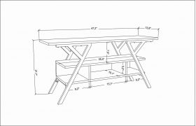 Comoda TV, Retricy, Minerva, 120x35x55 cm, PAL, Alb / Gri închis