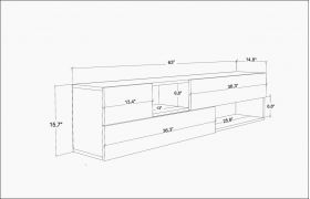 Comoda TV, Retricy, Morton, 160x37.7x40 cm, PAL, Alb