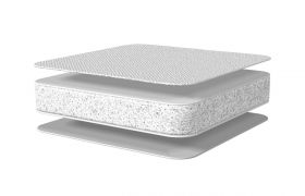 Saltea copii pliabila pentru calatorie 64x93x6 cm