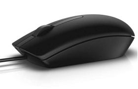 dell DELL MS116 mouse-uri Ambidextru USB Tip-A Optice 1000 DPI (MS116-BK)