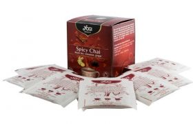 Ceai cu mirodenii, ceai negru, scortisoara, ghimbir, 12 plicuri - eco-bio 24g - Yogi Tea