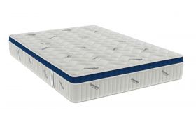 Saltea cu arcuri Somnomed Complete Care 4Family 180x200, înălțime 26 cm, spumă cu memorie, husa tratament antifungic, fermitate mediu-tare, sistem aerisire 3D
