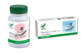 Raceala si Gripa Forte, 60cps si 30cps - MEDICA 30 capsule