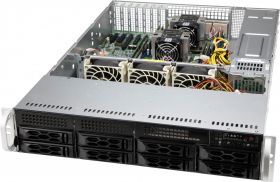 Supermicro CSE-LA25TQC-R609LP carcase PC Cabinet metalic Negru 600 W (CSE-LA25TQC-R609LP)